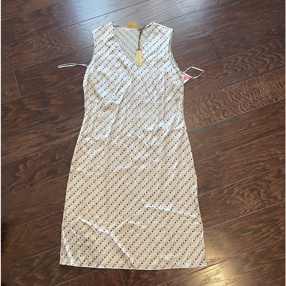 CASLON Women Gray Silk Dress Size 6 Classic Simplicity Evening NEW